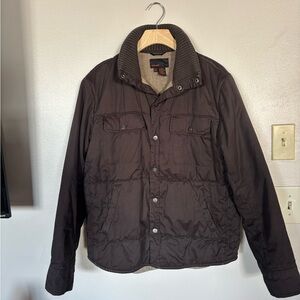 Zara Men's Brown Jacket Medium